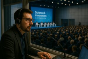 interpretación en eventos de tecnología