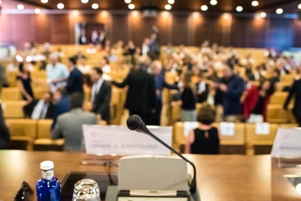 interpretación simultánea para congresos - sala