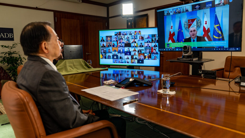 intérprete de enlace para reuniones - pantallas